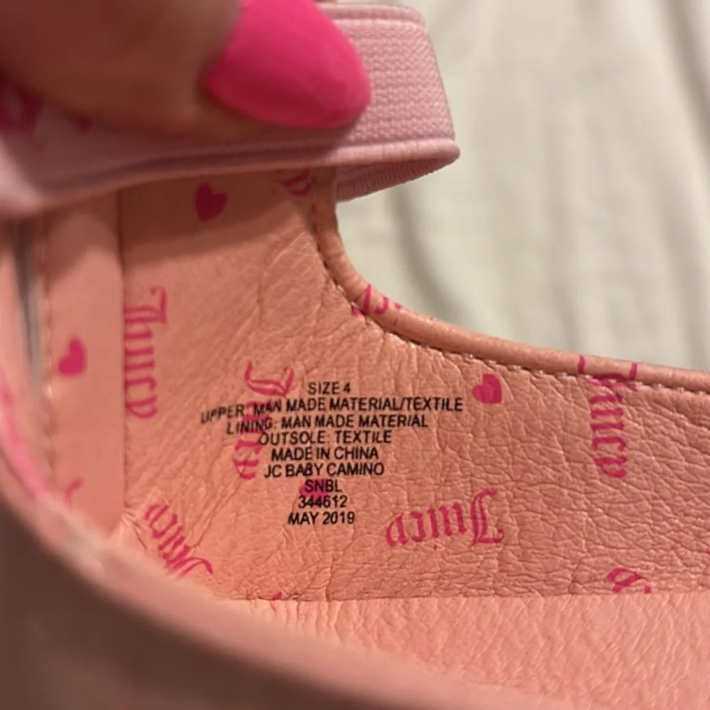 Juicy couture, Camino, flat in pink size 4 circa 2018